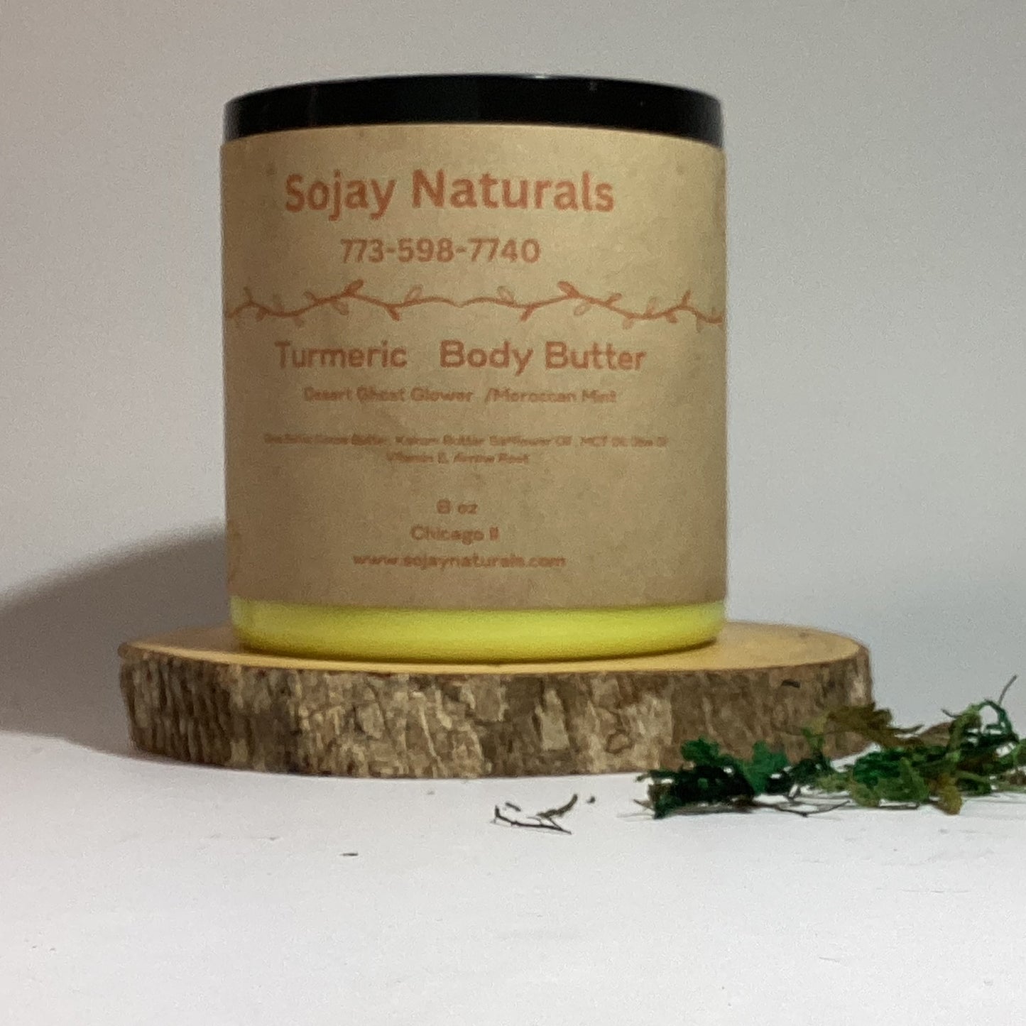 Turmeric Body Butter Desert Ghost Flower